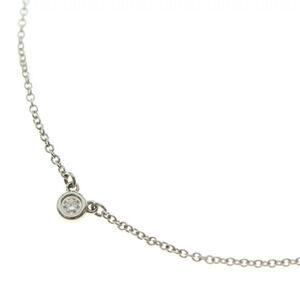 TIFFANY Co By the Yard Necklace Pendant Chain Silver